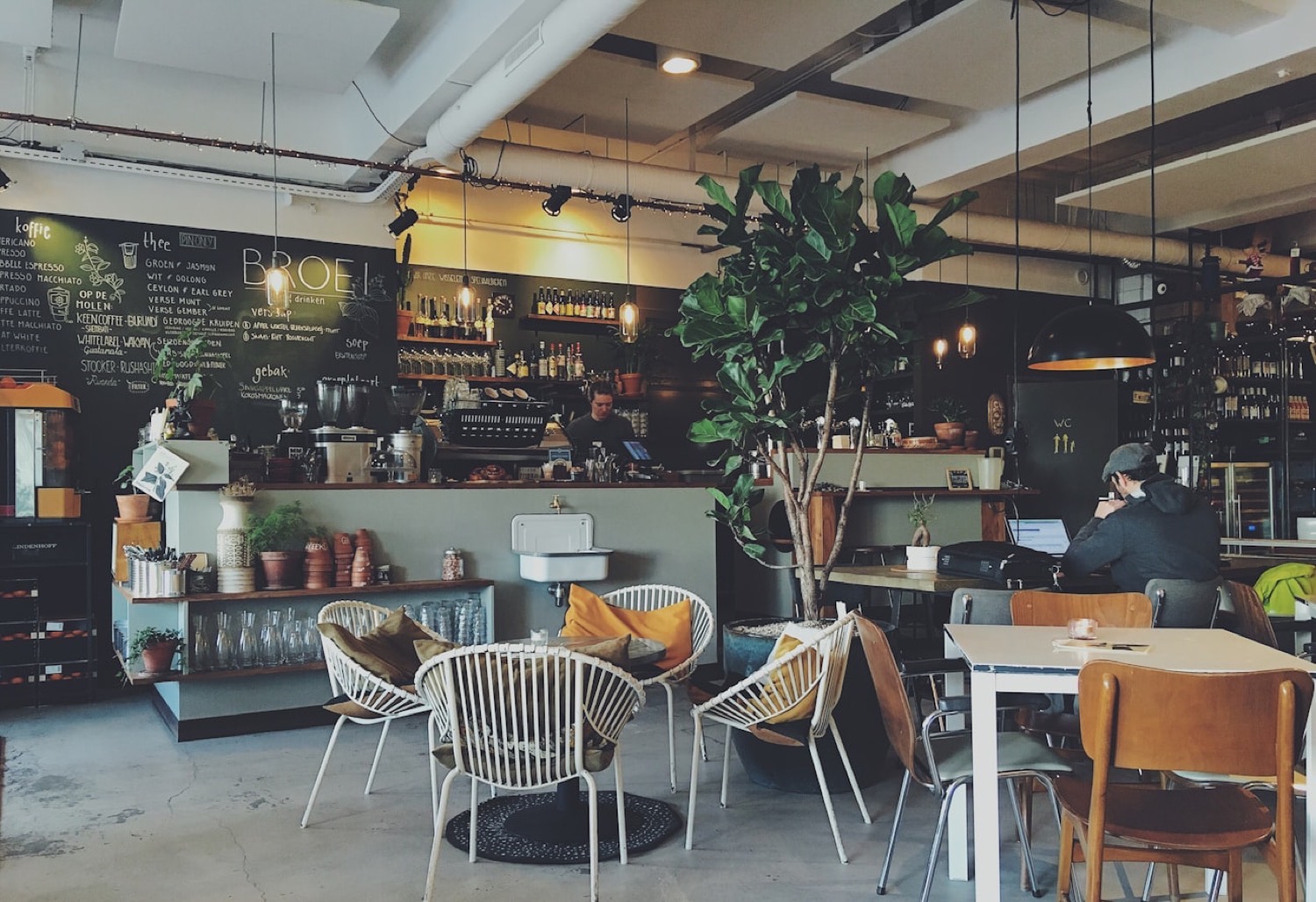 KÖRNER Café Innenraum